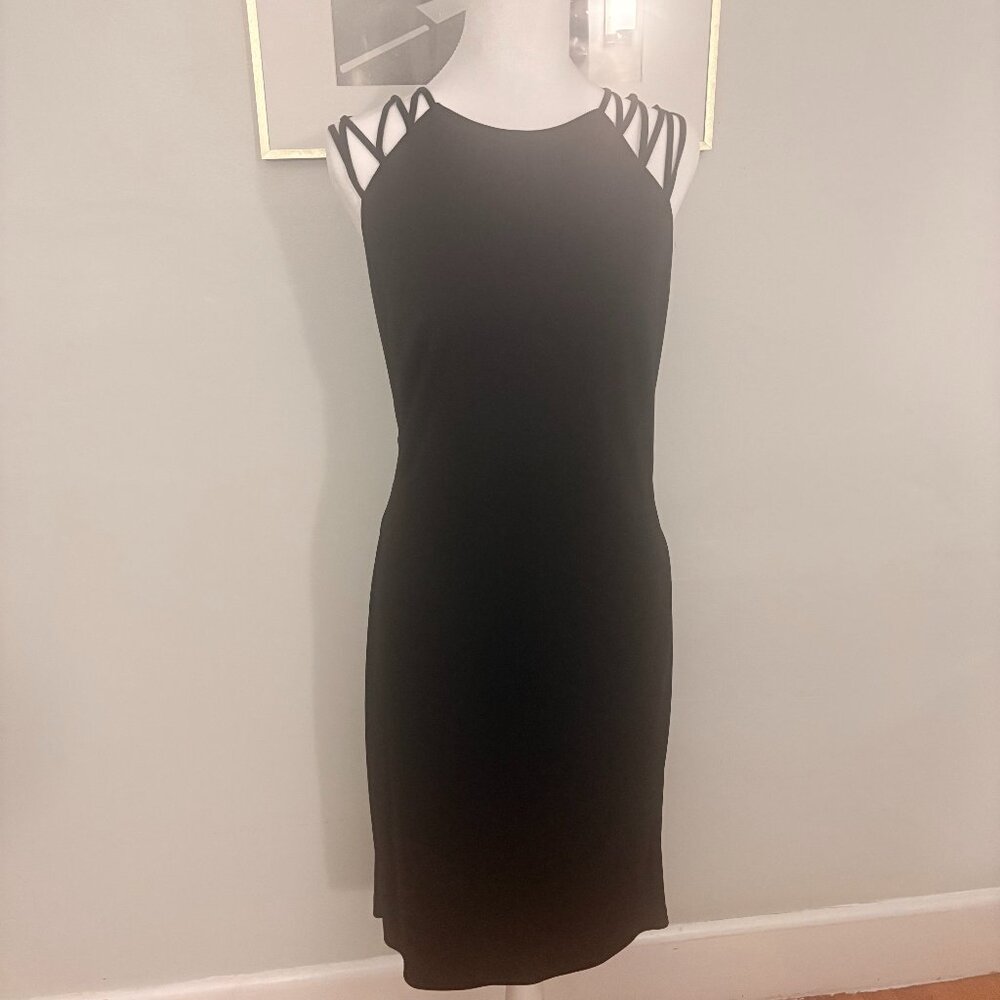 Ralph Lauren Black Midi Dress